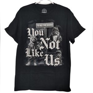 D.O.M Funny Cat Men's Graphic T-Shirt Medium NWT